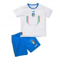 Italien Udebane Trøje Børn 2022 Kortærmet (+ Korte bukser)
